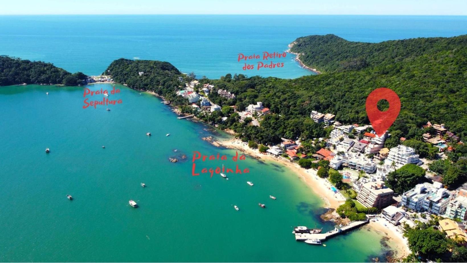 1083 - Apartamento Com Vista Para O Mar Em Bombinhas Kültér fotó
