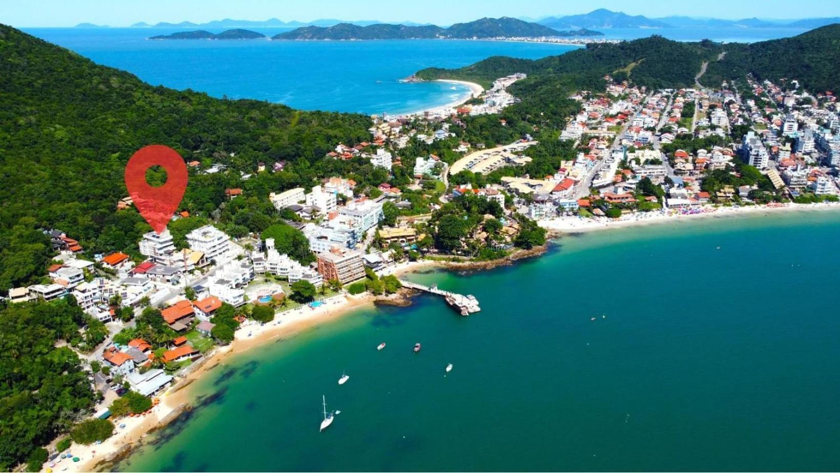 1083 - Apartamento Com Vista Para O Mar Em Bombinhas Kültér fotó