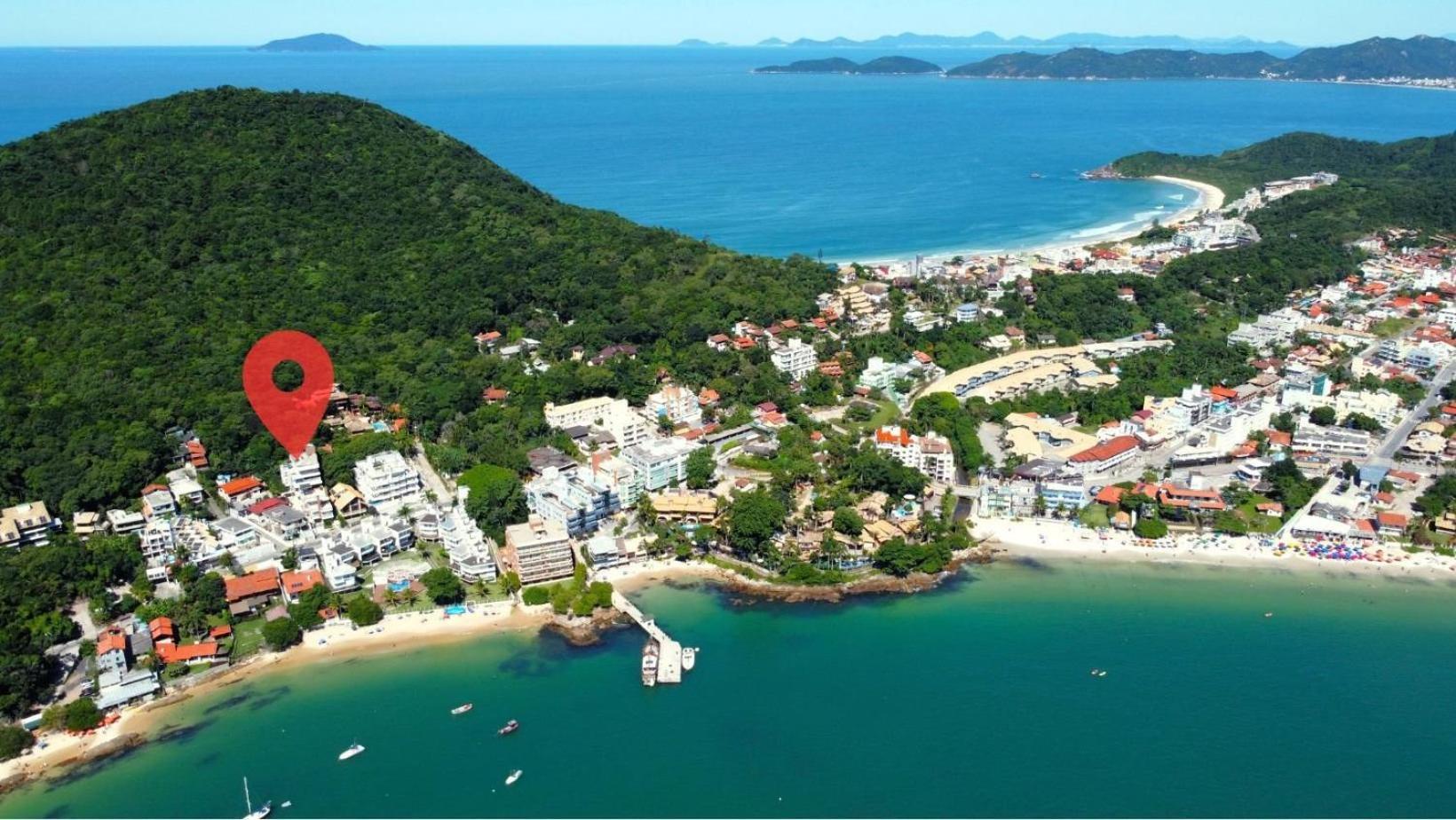 1083 - Apartamento Com Vista Para O Mar Em Bombinhas Kültér fotó